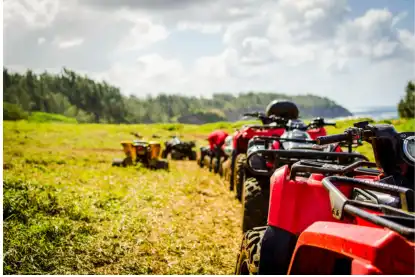 Balade en quad dans le désert avec transfert privé